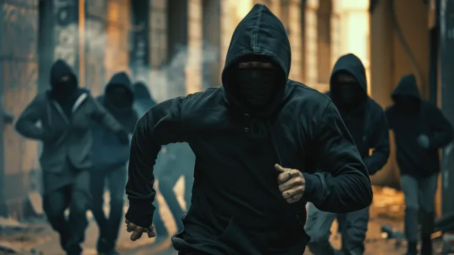 thieves running
